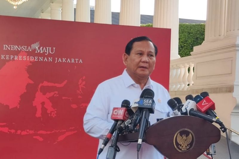 Presiden kedelapan, Prabowo Subianto. (foto: Fakta.com)